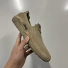 Jeep吉普豆豆鞋男夏季透氣網(wǎng)面運(yùn)動(dòng)休閑鞋男輕便軟底一腳蹬懶人鞋男 沙色(皮鞋碼) 41 曬單實(shí)拍圖