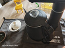 益茶福全自動上水電熱水壺茶臺燒水壺飲水燒水一體機(jī)304食品級不銹鋼單壺煮茶壺保溫泡茶壺開水壺煲水壺 CD-S05食品級304不銹鋼黑色 1.2L 曬單實(shí)拍圖