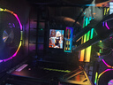 超頻三（PCCOOLER）DS360屏顯 黑色一體式CPU水冷散熱器 溫度顯示/2.4吋IPS液晶屏/ARGB冷頭/支持1700/AM5 曬單實(shí)拍圖