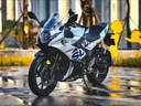車蘭達(dá)二手玲木GSX250R玲木小小R電噴水冷雙缸高配ABS跑車賽車摩托車 白色 曬單實(shí)拍圖