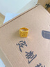 奢名紀黃金招財進(jìn)寶戒指999足金包足銀大氣男士實(shí)心可調節戒子送爸爸禮 包金3.2克總重約14克招財進(jìn)寶戒指 曬單實(shí)拍圖
