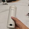 美的（Midea）便攜式電熱水杯 電熱水壺 保溫燒水杯 350ml迷你便攜式旅行出差 智能恒溫加熱杯 316L不銹鋼無(wú)異味 0.35L 【精準控溫】MK-DB35X22 曬單實(shí)拍圖