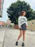 ZHR樂(lè )福鞋女粗跟英倫風(fēng)小皮鞋春秋百搭通勤簡(jiǎn)約單鞋女 JF135 黑色 37 曬單實(shí)拍圖
