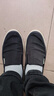 布舍元休閑純色帆布鞋透氣平底青年學(xué)生老北京布鞋男521-1243 黑色 41  曬單實(shí)拍圖