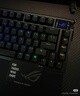 ROG夜魔機械鍵盤(pán) 無(wú)線(xiàn)/三模游戲電競鍵盤(pán) 75配列NX雪武白軸 RGB熱插拔客制化 Gasket結構 OLED屏 黑色 曬單實(shí)拍圖