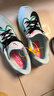 耐克NIKE男子碳板跑步鞋緩震ZOOM FLY 6運(yùn)動(dòng)鞋F(xiàn)N8454-402藍(lán)粉綠黑43 曬單實(shí)拍圖