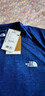 北面（The North Face）速干衣男Bridger輕薄短袖T恤戶(hù)外透氣25春夏新品|8BYJ D1R/海域藍 XL /180 曬單實(shí)拍圖