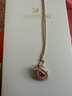 施華洛世奇（SWAROVSKI）SWAN25年新款天鵝項鏈女送女朋友七夕情人節(jié)生日禮物女5732413 曬單實拍圖