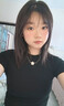 韓系滴釉花朵項鏈甜美設計感米粒圓珠串珠頸鏈小眾百搭港風(fēng)鎖骨鏈 滴釉花朵項鏈 曬單實(shí)拍圖