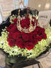 全國真鮮花同城配送33/99朵紅玫瑰花束求婚表白求婚送老婆禮物 【摯愛(ài)一生】52朵紅玫瑰 今日達/次日達/其他時(shí)間聯(lián)系客服 曬單實(shí)拍圖