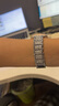 表帶哥新款滿天星適用蘋果手表表帶apple watch S10/iwatch10滿鉆夏天夏季透氣金屬女款配銀色保護(hù)殼42MM 曬單實(shí)拍圖