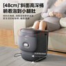 美的（Midea）泡腳桶殺菌洗腳盆加熱電動(dòng)按摩足浴盆理療泡小腿可拆洗按摩盤生日禮物送男女友送長輩ZL2雅致灰 曬單實(shí)拍圖