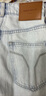 MISS SIXTY【安心品質(zhì)】2025夏季新款牛仔褲女復古洗水百搭休閑直筒褲 淺藍短版 26 曬單實拍圖
