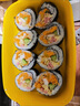 壽司海苔專用材料食材全套工具大片做紫菜片包飯卷飯團(tuán)家用 壽司海苔200張 曬單實(shí)拍圖