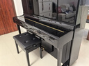 雅馬哈（YAMAHA）鋼琴YU系列88鍵立式原聲鋼琴 121cm專(zhuān)業(yè)初學(xué)考級 YU2X黑色 曬單實(shí)拍圖