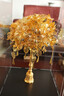 雪束黃金色手捧花成品diy材料包點(diǎn)翠訂婚結(jié)婚新婚禮物送新娘新人禮品 珠聯(lián)璧合-成品+禮盒+禮袋+賀卡 曬單實(shí)拍圖