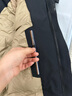 奧駿帝男士羽絨服中老年人男外套冬季加厚中年寬松男裝爸爸保暖羽絨上衣 8688款黑色 填充羊毛更保暖 XL 100-120斤 曬單實(shí)拍圖