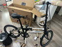 大行（DAHON）折疊自行車20英寸8級(jí)變速經(jīng)典P8單車KBC083 黑色經(jīng)典版-京倉 曬單實(shí)拍圖