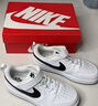 耐克（NIKE）童鞋男女童 25夏季新款運(yùn)動(dòng)鞋COURT低幫板鞋透氣舒適魔術(shù)貼休閑鞋 熊貓黑白-104 33.5 鞋內(nèi)長(zhǎng)21厘米 曬單實(shí)拍圖