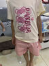 真維斯童裝女童短褲夏季兒童夏裝2025年新款褲子洋氣女孩五分褲外穿薄款 【100%純棉短褲】紫/紫花兔K 110 曬單實(shí)拍圖