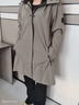 加拿大鵝（Canada Goose）Cardero女士黑標防雨夾克戶(hù)外防水沖鋒衣雨衣 5636WB 1664 灰綠色 XS 曬單實(shí)拍圖