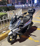 QJMOTOR錢江鴻250踏板摩托車燃油兩輪250cc長途摩旅平踏全新整車可上牌 黑色 曬單實拍圖