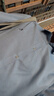 杰克·瓊斯（JACK&JONES）25年春夏季易打理商務(wù)休閑零壓短袖襯衫男士免燙半袖純色襯衣男裝 F41天藍(lán) XL 曬單實拍圖