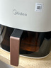 美的（Midea）空氣炸鍋AI烹飪不用翻面 家用全自動智能觸控 透明可視實用大容量 金屬腔體無異味5.3L MF-KZC5388 曬單實拍圖