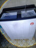 YANGZI揚子集團洗衣機半自動(dòng)老式家用雙桶大容量雙缸洗衣機藍光 洗脫雙筒小型波輪 30KG【洗20+10脫|洗脫分離|玻璃面板】 曬單實(shí)拍圖