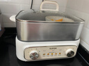 蘇泊爾（SUPOR）電蒸鍋 電煮鍋 家用多功能涮火鍋燉蒸煮一體電熱鍋 18L大容量不銹鋼多用途鍋ZN30FK1069 曬單實(shí)拍圖