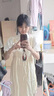 棉致日系文藝學(xué)院風(fēng)連衣裙女夏季2025新款小清新氣質(zhì)淑女收腰顯瘦長(cháng)裙 B2819黃色【高品質(zhì)46.5】 L 110-125斤 曬單實(shí)拍圖