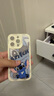 XP適用蘋果15promax手機殼鏡頭全包iphone15promax軟散熱硅膠卡通男女款防摔高級感-古董白可愛迪仔 曬單實拍圖