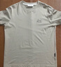 杰克·瓊斯（JACK&JONES）男裝短袖t恤男夏季新款潮流100%純棉休閑半袖T恤男士刺繡純色短袖 C02 倫霧灰 2XL 190 曬單實(shí)拍圖