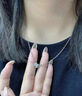 S999純銀四葉草項鏈女輕奢小眾高級感2024新爆款情人節(jié)禮物送女友 【999銀四葉草項鏈】-品牌禮盒 曬單實拍圖
