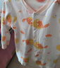 舒貝怡嬰兒衣服純棉寶寶對(duì)開(kāi)內(nèi)衣套裝男女春秋兒童睡衣秋衣秋褲粉 90CM 曬單實(shí)拍圖