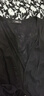 百圖betu女裝春夏新款連衣裙套裝吊帶連衣裙兩件套套裝女2302T68 黑色 L 曬單實拍圖