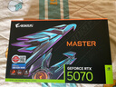 技嘉（GIGABYTE）5070顯卡 超級雕 GeForce RTX 5070 AORUS MASTER OC 12G DLSS4 電競設計AI【注冊四年?！? 曬單實(shí)拍圖