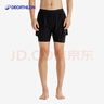 迪卡儂（DECATHLON）泳褲男防尷尬游泳褲男款男士泳褲溫泉褲泳衣套裝泡溫泉IVD1 【新款防尷尬】經(jīng)典黑 均碼 42 曬單實(shí)拍圖