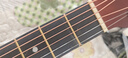 維卡斯（WEIKASI）民謠吉他初學者木吉他單板新手入門練習琴guitar吉它學生男女樂器 41英寸原木色+禮包【進階推薦】 曬單實拍圖