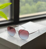 雷朋（RayBan）太陽鏡金屬鏡框男女款墨鏡大框顯臉小0RB3680D 曬單實拍圖