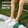 斯凱奇泡泡鞋|夏季女鞋外穿包頭踩屎感洞洞鞋厚底增高沙灘涼拖鞋溯溪鞋 曬單實拍圖