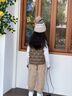 高梵兒童羽絨服黑金5.0鵝絨服男女童寶寶保暖輕薄羽絨馬甲可收納內(nèi)膽 YT橡木棕 110 （充絨量23g） 曬單實(shí)拍圖