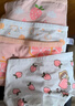 北極絨4條裝兒童內(nèi)褲女童發(fā)育期純棉女孩學(xué)生夏季薄平角短褲寶寶中大童 曬單實拍圖
