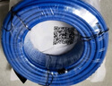 萬級超六類網(wǎng)線非屏蔽【國標23AWG-0.57mm無氧純銅芯】CAT6A萬兆高速網(wǎng)絡工程家裝布線一箱線100米藍色 曬單實拍圖