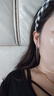 承韻99純銀流蘇耳線女氣質(zhì)長款足銀耳環(huán)女士高級感生日禮物送女友 足銀990 一對重約4.6g 曬單實拍圖