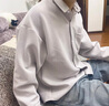 WHIM NASA三件套裝男士外套男款春秋季新款寬松休閑衣服男裝一套青少年學生 白色 外套+T恤+296黑色褲子 XL 曬單實拍圖