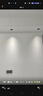 鴻雁浩睿led射燈筒燈全光譜防眩嵌入式走廊客廳臥室背景墻天花板燈 9W-黑杯暖白光4000K/開孔75 曬單實拍圖