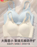 FitonTon內(nèi)衣女聚攏無鋼圈文胸罩收副乳軟支撐防下垂內(nèi)衣薄款美背無痕內(nèi)衣 曬單實(shí)拍圖