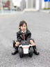 倍貝樂(lè)兒童卡丁車6-12歲電動(dòng)車3-10歲折疊小孩玩具車四輪可坐人四驅(qū)車 標(biāo)配白【大電瓶+燈光音樂(lè)+自駕】 曬單實(shí)拍圖