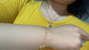 老鳳祥黃金吊墜足金鳳舞九天鳳凰項鏈訂婚生日七夕情人節(jié)禮物送女友老婆 【鳳歸云】足金項鏈約3.75g*證書禮盒 曬單實拍圖